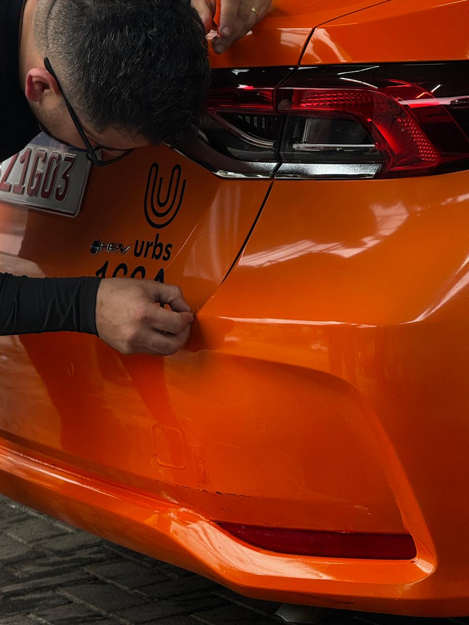 Detalhe de projeto automotivo Real Film's